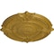 Ekena Millwork Attica Acanthus Leaf Ceiling Medallion (Canopies up to 4 5/8"), 53 1/2"OD x 3 1/2"P, Pharaohs Gold CM53ATPGS - alternate 2